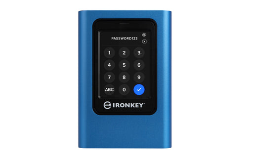 EAN 0740617328431 - Kingston Technology IronKey Vault Privacy 80 USB Tipo C 3.2 Gen 1 (3.1 Gen 1) Azul imagen 1