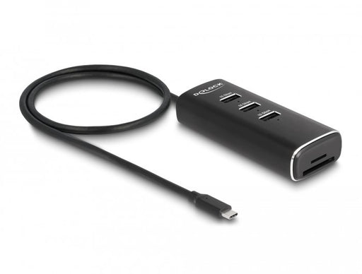 EAN 4043619642342 - DeLOCK 64234 hub de interfaz USB 3.2 Gen 1 (3.1 Gen 1) Type-C 10000 Mbit/s Negro imagen 1