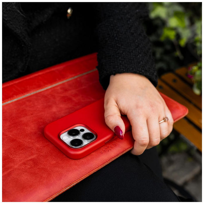 EAN 8591680172153 - FIXED MagLeather funda para teléfono móvil 17,5 cm (6.9") Rojo imagen 9