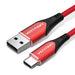 EAN 6922794747098 - Vention CODRF cable USB USB 2.0 1 m USB A USB C 0,48 Gbit/s Aluminio, Negro, Rojo imagen 1