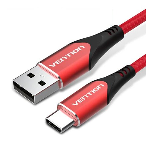 EAN 6922794747104 - Vention CODRG cable USB USB 2.0 1,5 m USB A USB C 0,48 Gbit/s Aluminio, Negro, Rojo imagen 1