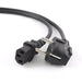 EAN 8716309026758 - Gembird PC-186-VDE-10M cable de transmisión Negro CEE7/4 C14 acoplador imagen 2