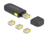 EAN 4043619220311 - DeLOCK 22031 bloqueador de puerto Bloqueador de puerto + clave USB tipo A Negro, Amarillo 1 pieza(s) imagen 1