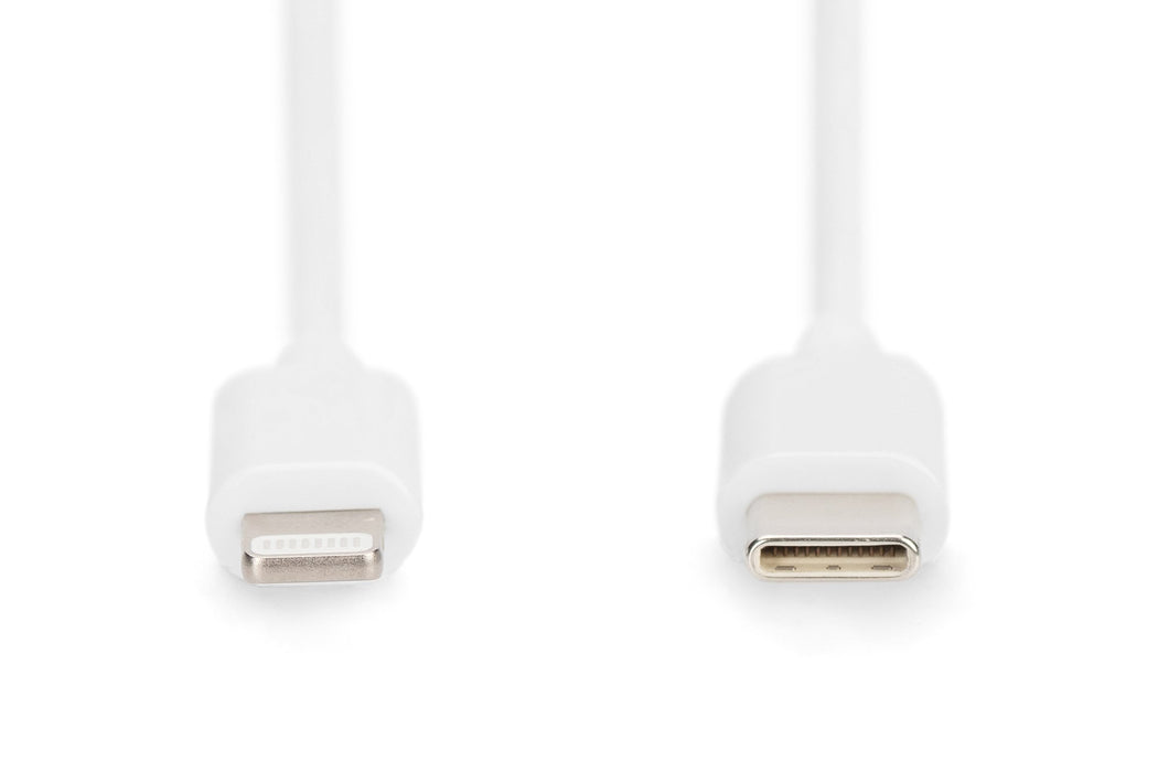 EAN 4016032469957 - Digitus DB-600109-010-W cable de conector Lightning Blanco imagen 3