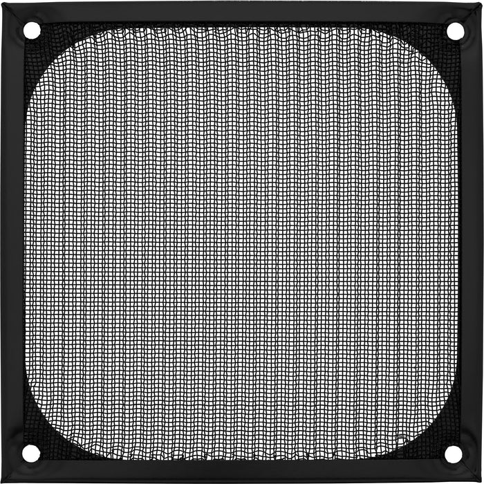 Filtro De Aluminio Inline Fan Grill 120x120mm Negro