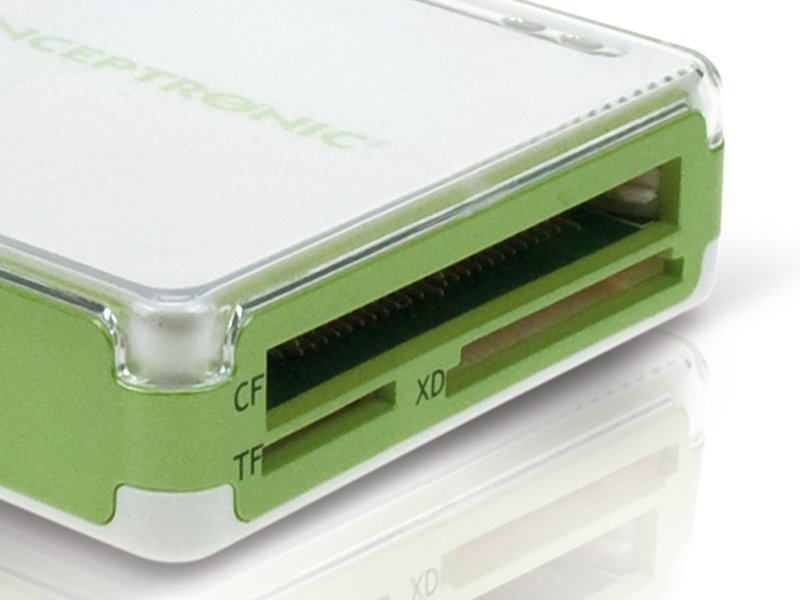 Conceptronic Lector Externo + 3-Port Usb Hub/ Ccombogr