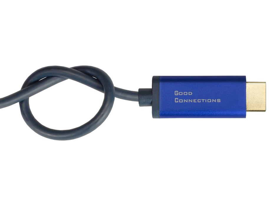 EAN 4014619709106 - Alcasa 4860-SF030B adaptador de cable de vídeo 3 m DisplayPort HDMI Negro, Azul imagen 5