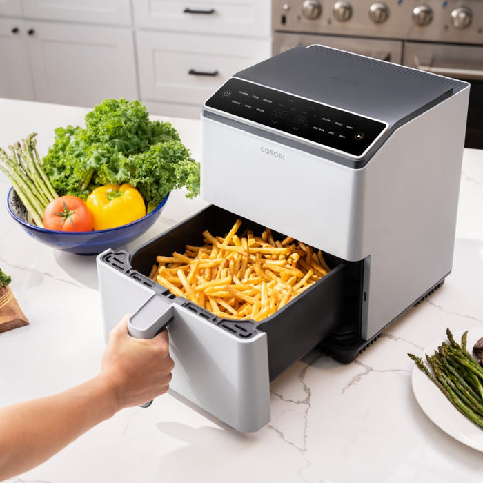 Cosori Dual Blaze Chef Edition Freidora De Aire 6.4l 1700w Gris Metalizado