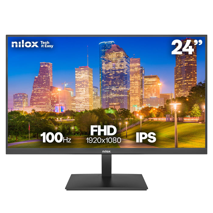 EAN 8431775035751 - Nilox NXM24FHD1202 pantalla para PC 60,5 cm (23.8") 1920 x 1080 Pixeles Full HD Negro imagen 1