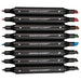 EAN 0043100982081 - Derwent Academy marcador 8 pieza(s) Punta de cincel Multicolor imagen 2