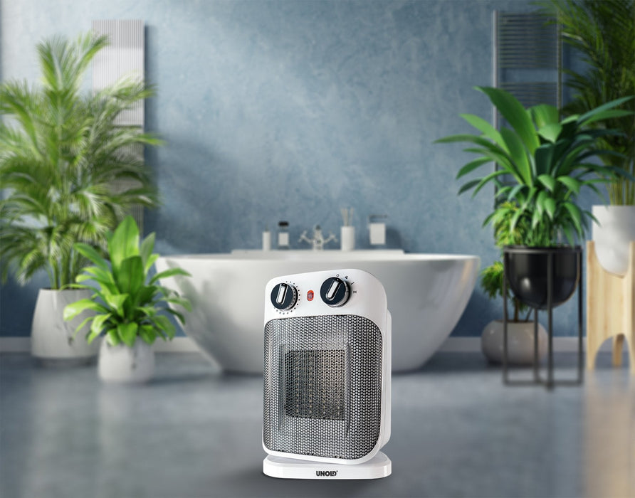 Calefactor Eléctrico Interior Blanco 1800 W Unold 86460