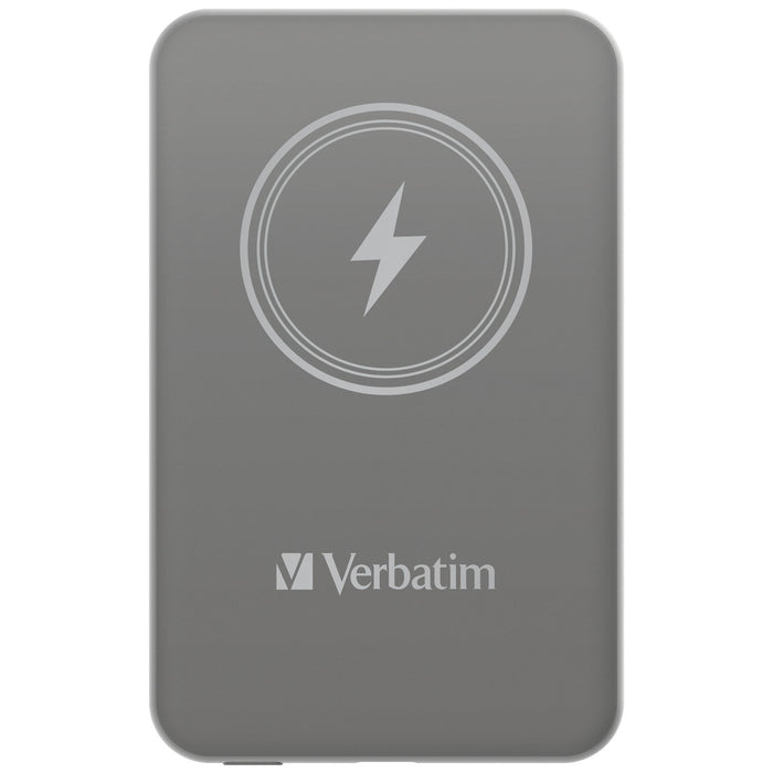 EAN 0023942322443 - Verbatim Charge 'n' Go Polímero de litio 5000 mAh Cargador inalámbrico Gris imagen 3
