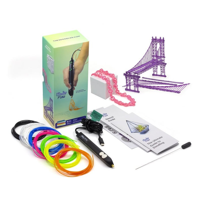EAN 8170050243886 - 3Doodler Filament FLOW 20 PLA 20 Farben Nachfüllpack Ácido poliláctico (PLA) Negro, Azul, Verde oscuro, R imagen 4