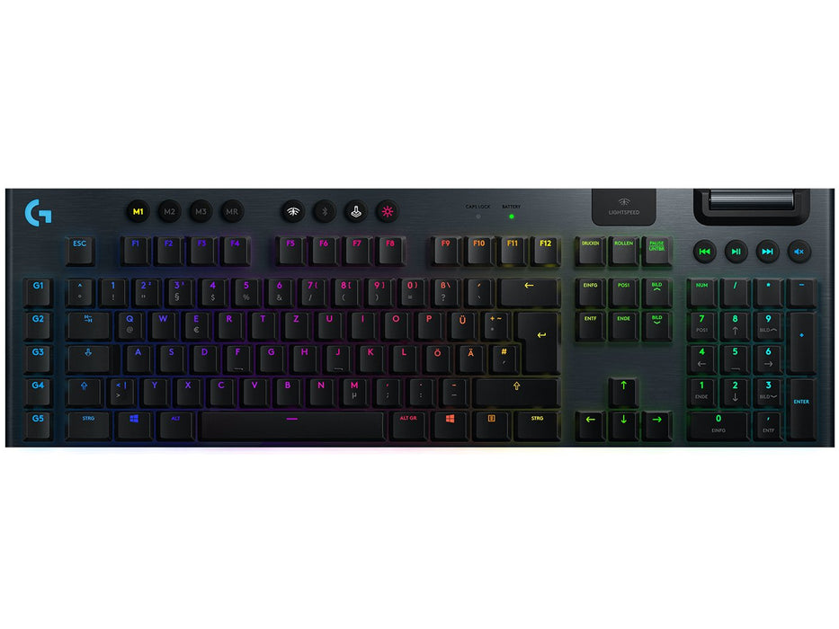 EAN 5099206080652 - Logitech G 920-008955 teclado Juego RF Wireless + Bluetooth QWERTZ Alemán Negro imagen 1