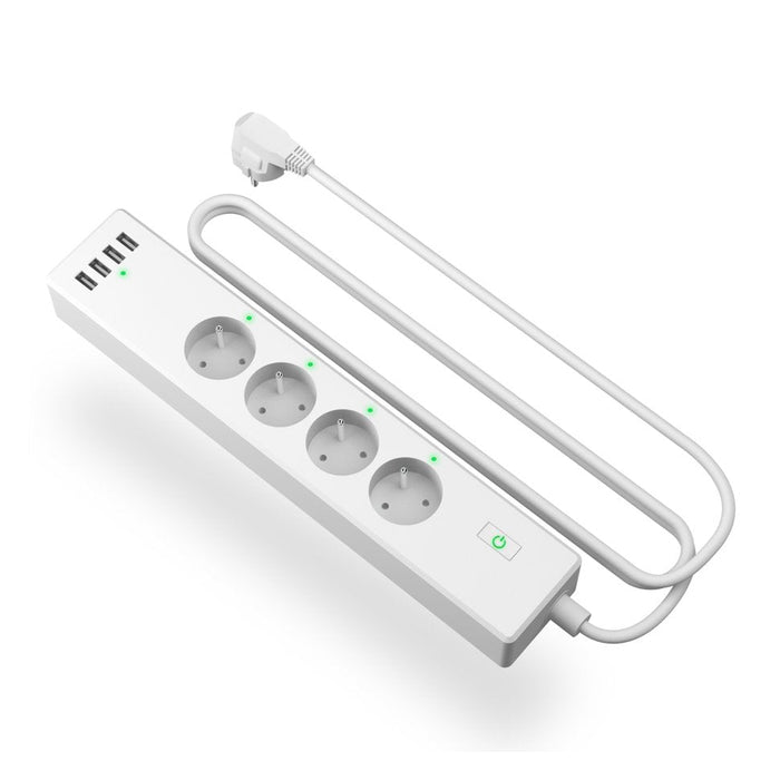 Meross Mss425fhk(Ue), 4 Tomas + 4x Usb (Homekit)