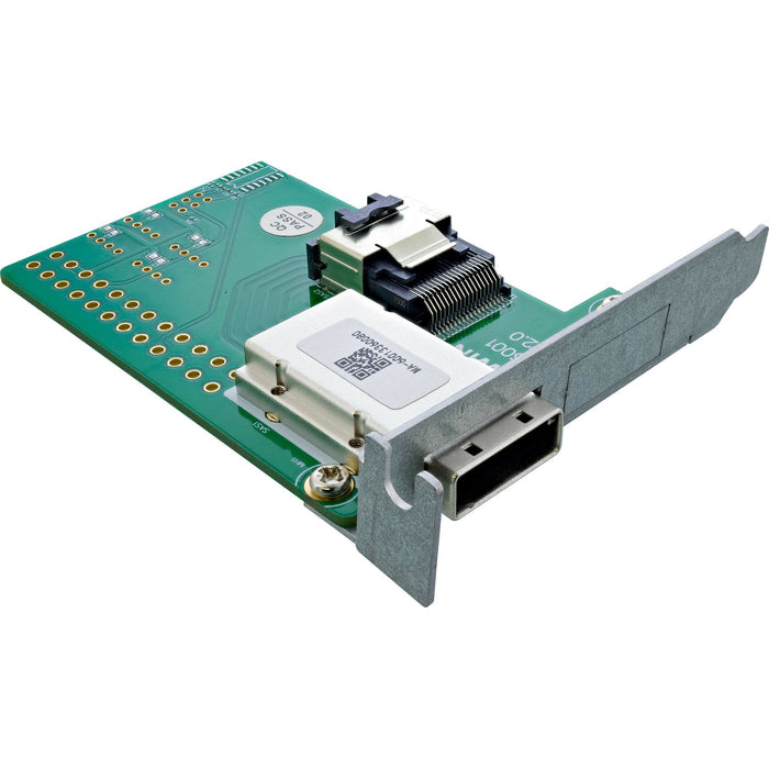 Soporte Adaptador De Perfil Bajo Inline Sas Externo Sff-8088 A Interno Sff-8087