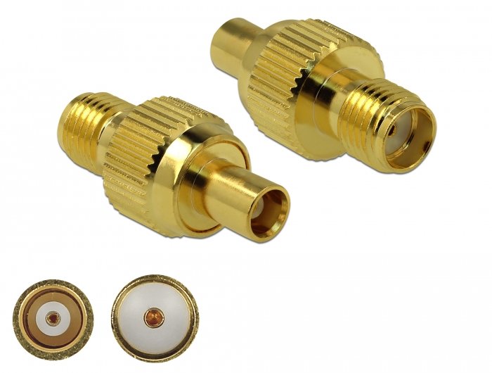 Delock Adaptador Sma Hembra A Mcx Hembra 3 Ghz