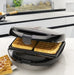 EAN 4006160638059 - Clatronic ST/WA 3670 sandwichera 800 W Negro, Acero inoxidable imagen 2