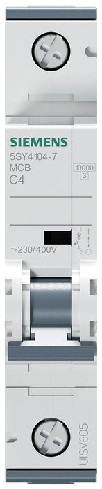 Siemens Automat C 4a 5sy41047 230 400v 10ka 1p
