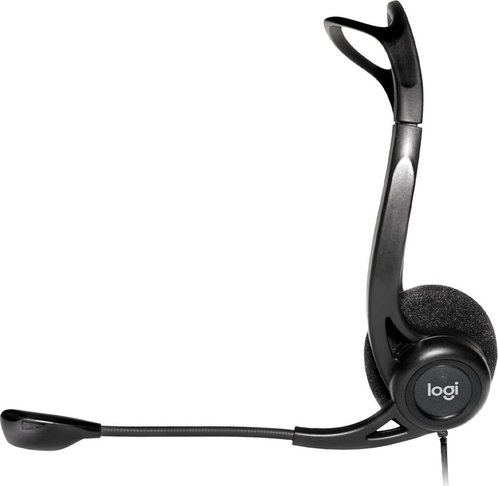EAN 5099206008441 - Logitech 981-000100 auricular y casco Auriculares Alámbrico Diadema Llamadas/Música USB tipo A Negro imagen 3