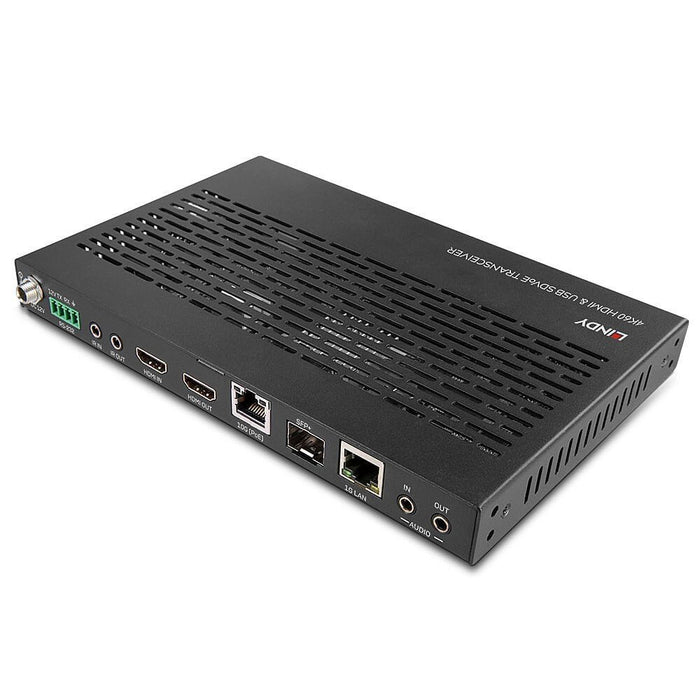 EAN 4002888383653 - Lindy 38365 extensor audio/video Transmisor de señales AV Negro imagen 2