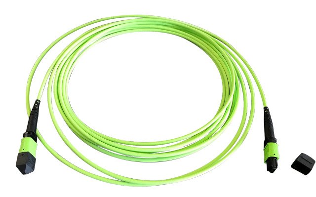 Efb Mtp(F)-Mtp(F) Cable De Red Om5 12 Fasern Typ B Lszh Limettengrn 15m