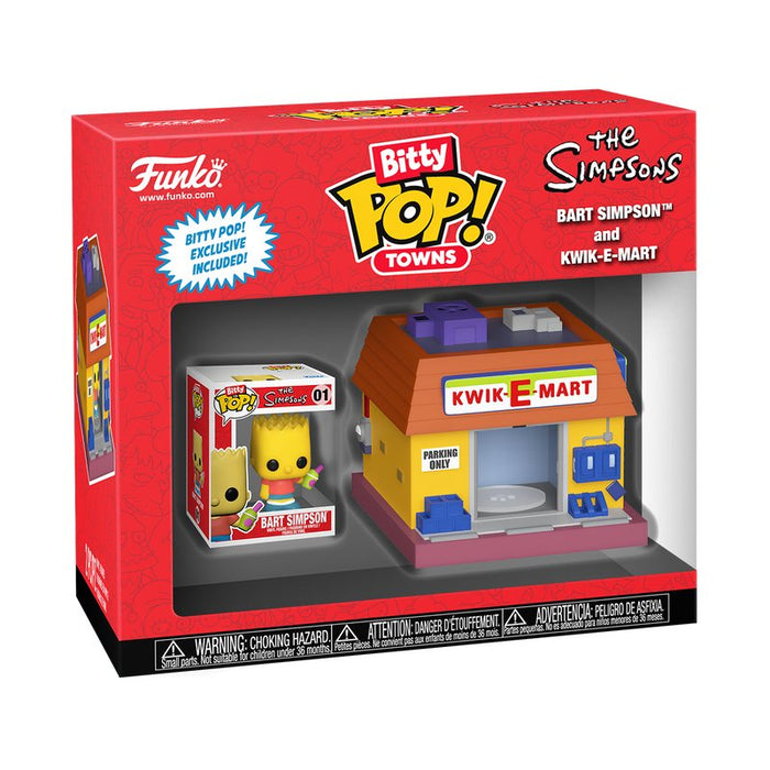 Bitty Pop Bart Simpson En El Kwik-E-Mart - Los Simpons - 889698836845