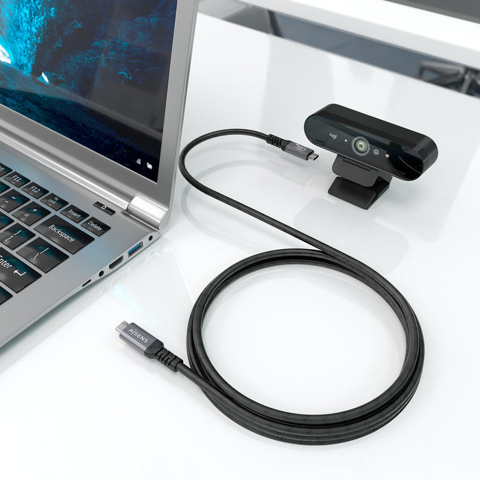 EAN 8435739904510 - AISENS A107-0989 cable USB USB 3.2 Gen 2 (3.1 Gen 2) 4 m USB C 10 Gbit/s imagen 4