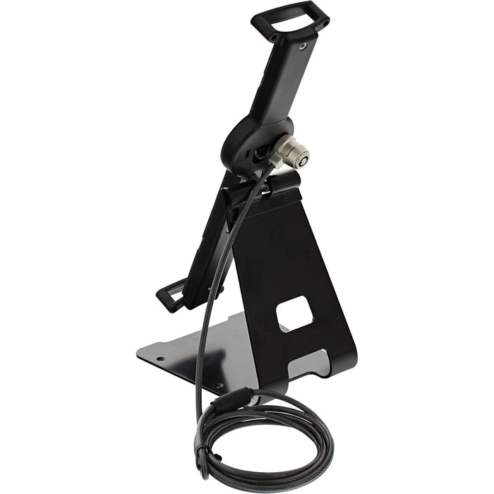Soporte De Bloqueo Universal Para Tablet Inline Para 10" - 13" Con Cable De Bloqueo De Teclas De 4,4 Mm X 1,5 M De Diámetro