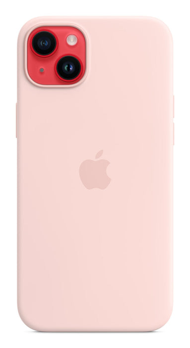 Funda De Silicona Magsafe Para Iphone 14 Plus - Rosa Tiza