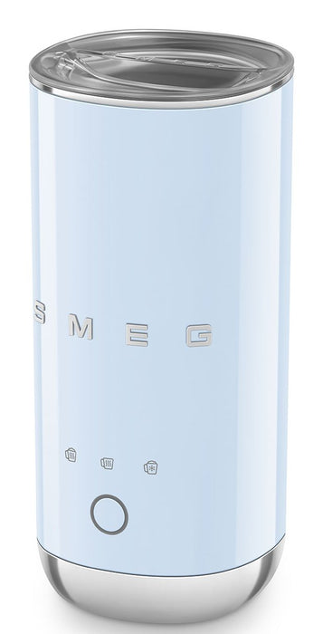 Smeg Milchaufschäumer Mff02pbeu, 3 Funktionen, Antihaft, 500w, Hellblau