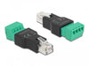 EAN 4043619665273 - DeLOCK 66527 bloque de terminales Negro, Verde imagen 1