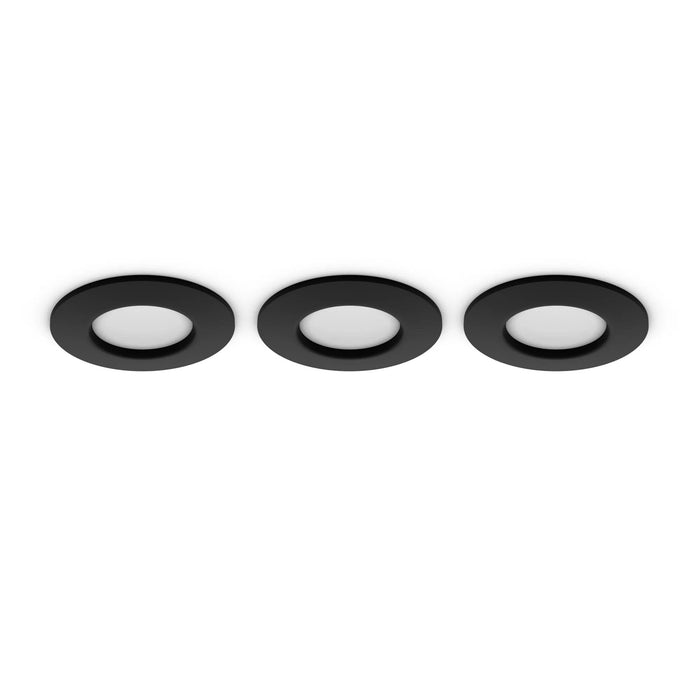 Philips Hue White&Col. Amb. Slim Recessed Light S X3 -Black