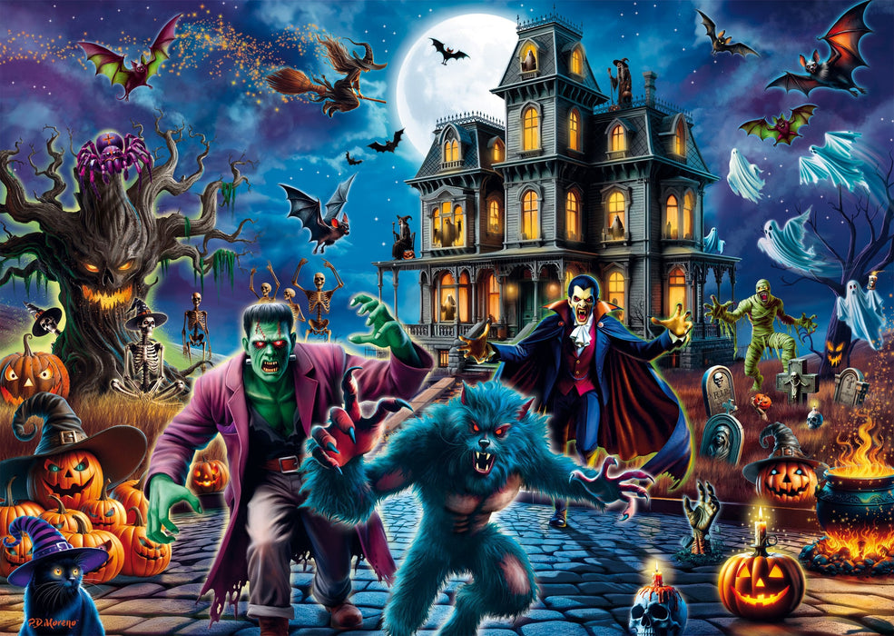 Schmidt Spiele Noche De Halloween, Rompecabezas De 1000 Piezas 58871
