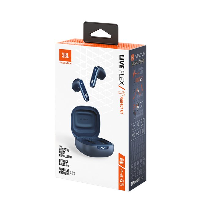 Auriculares Jbl Live Flex  Inalámbrico Dentro De Oído Llamadas/Música Bluetooth Azul