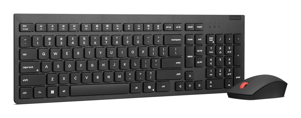 EAN 0195892117056 - Lenovo 4X31R64467 teclado Ratón incluido Universal RF inalámbrico Alemán Negro imagen 3