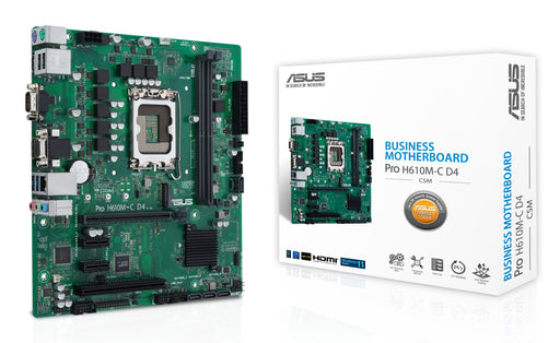 EAN 4711081699132 - ASUS PRO H610M-C D4-CSM Intel H610 LGA 1700 micro ATX imagen 1
