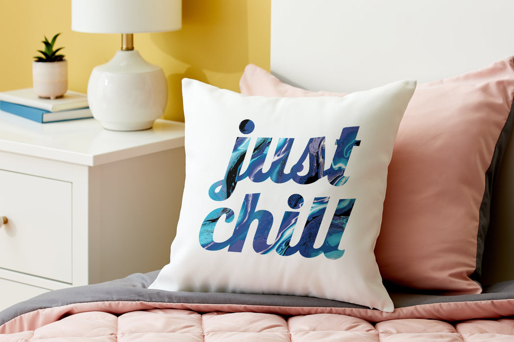 Cricut 2007485 Funda De Almohada Blanco Poliéster