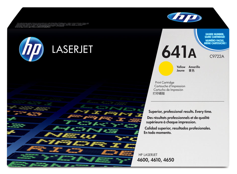 EAN 5704327118602 - HP 641A Yellow Original LaserJet Toner Cartridge cartucho de tóner 1 pieza(s) Amarillo imagen 1