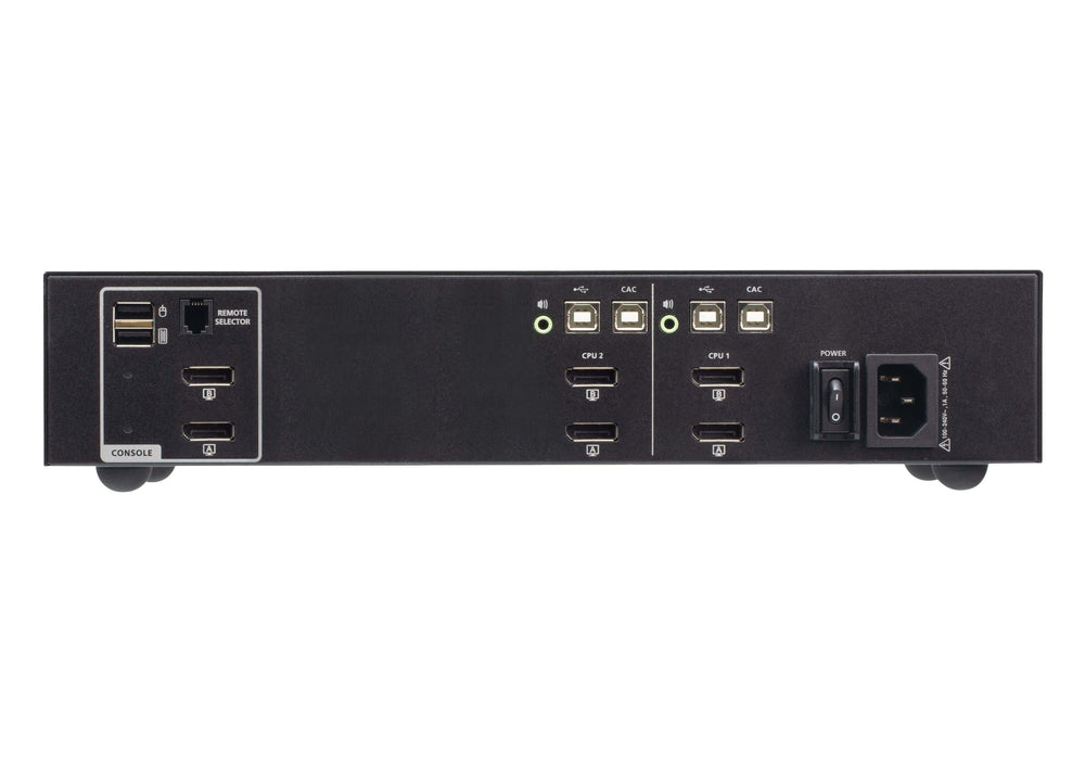 EAN 4710469341489 - ATEN CS1142DP4C interruptor KVM Negro imagen 2