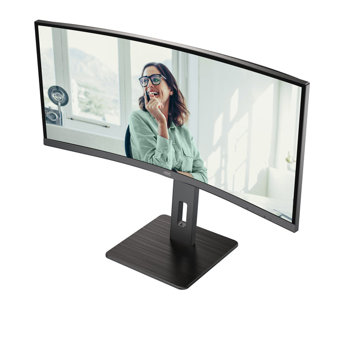EAN 4038986110730 - AOC CU34P3CV pantalla para PC 86,4 cm (34") 3440 x 1440 Pixeles UltraWide Quad HD LED Negro imagen 4