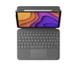 EAN 5099206093478 - Logitech Folio Touch QWERTZ Suizo Smart Connector Gris imagen 2