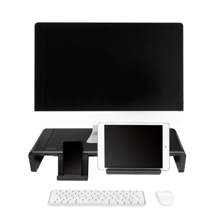 EAN 4052792061437 - LogiLink BP0140 mueble y soporte para dispositivo multimedia Negro Universal Carro para administración de imagen 4