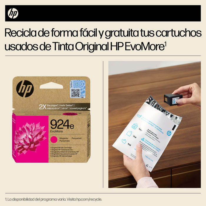 EAN 0199764687463 - HP 924e EvoMore Magenta Original Ink Cartridge cartucho de tinta 1 pieza(s) Alto rendimiento (XL) imagen 5