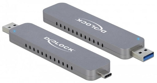 EAN 4043619426164 - DeLOCK 42616 caja para disco duro externo Caja externa para unidad de estado sólido (SSD) Plata M.2 imagen 1