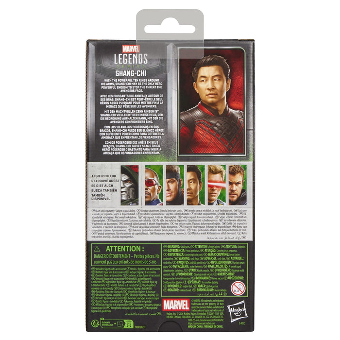 Figura Hasbro Marvel Legends Series Avengers Doomsday Shang Chi