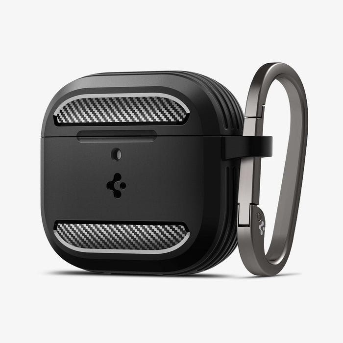 Spigen Rugged Armor Apple Airpods 4 Matte Black