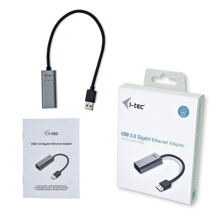 EAN 8595611701863 - i-tec Metal U3METALGLAN adaptador y tarjeta de red 1000 Mbit/s imagen 7