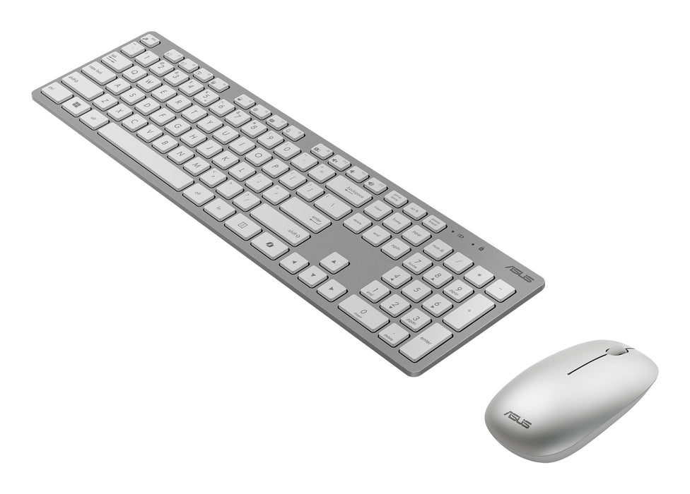 EAN 0197105538504 - ASUS W5000 Wireless Keyboard and Mouse Set teclado Ratón incluido Universal RF inalámbrico Blanco imagen 2