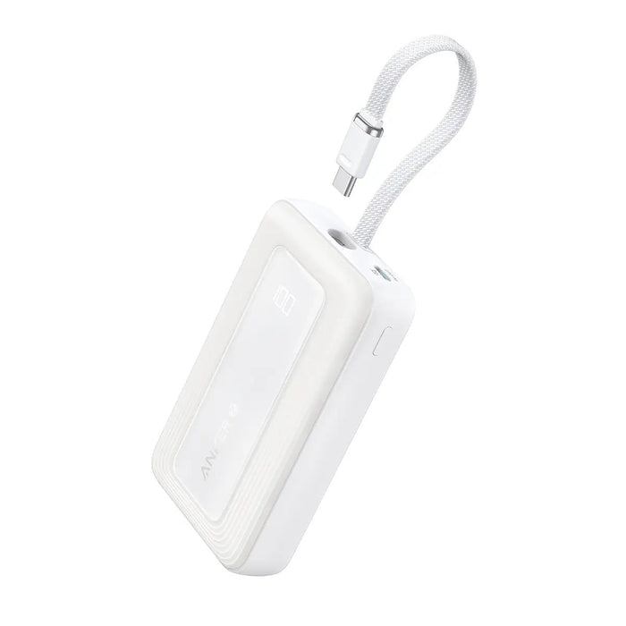 Power Bank Anker Zolo 10000mah Blanco Magsafe 7,5w 30w Usb-C